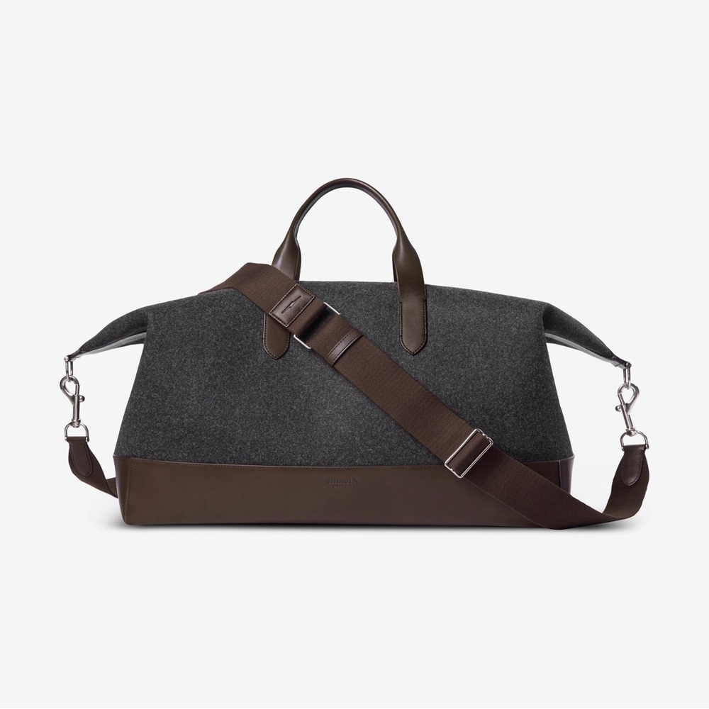 NWT Shinola Canfield Classic Holdall Duffel/Weekender